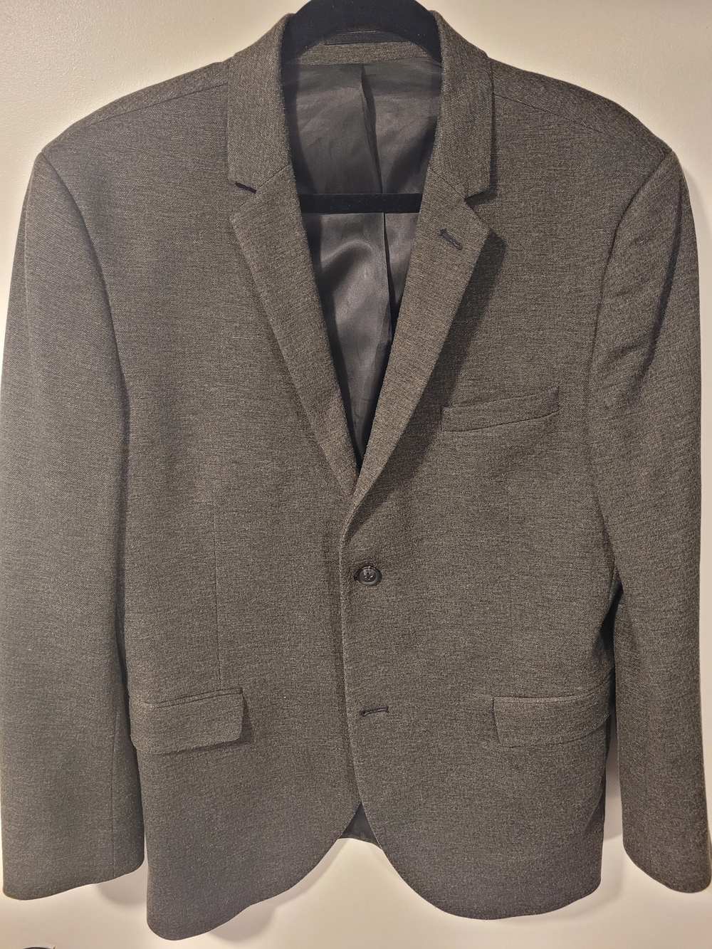 Topman Men's Olive Single-Breasted Blazer